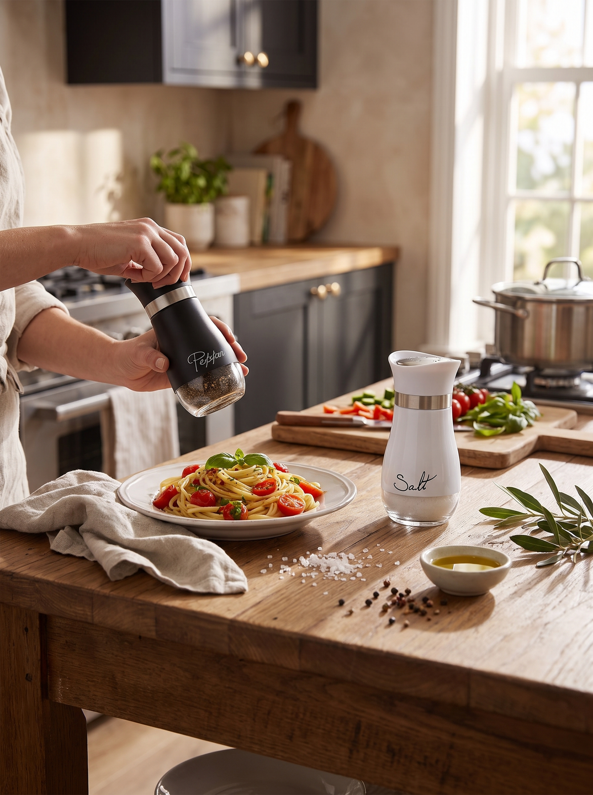 Glass Salt and Pepper Shakers: See What Is Left