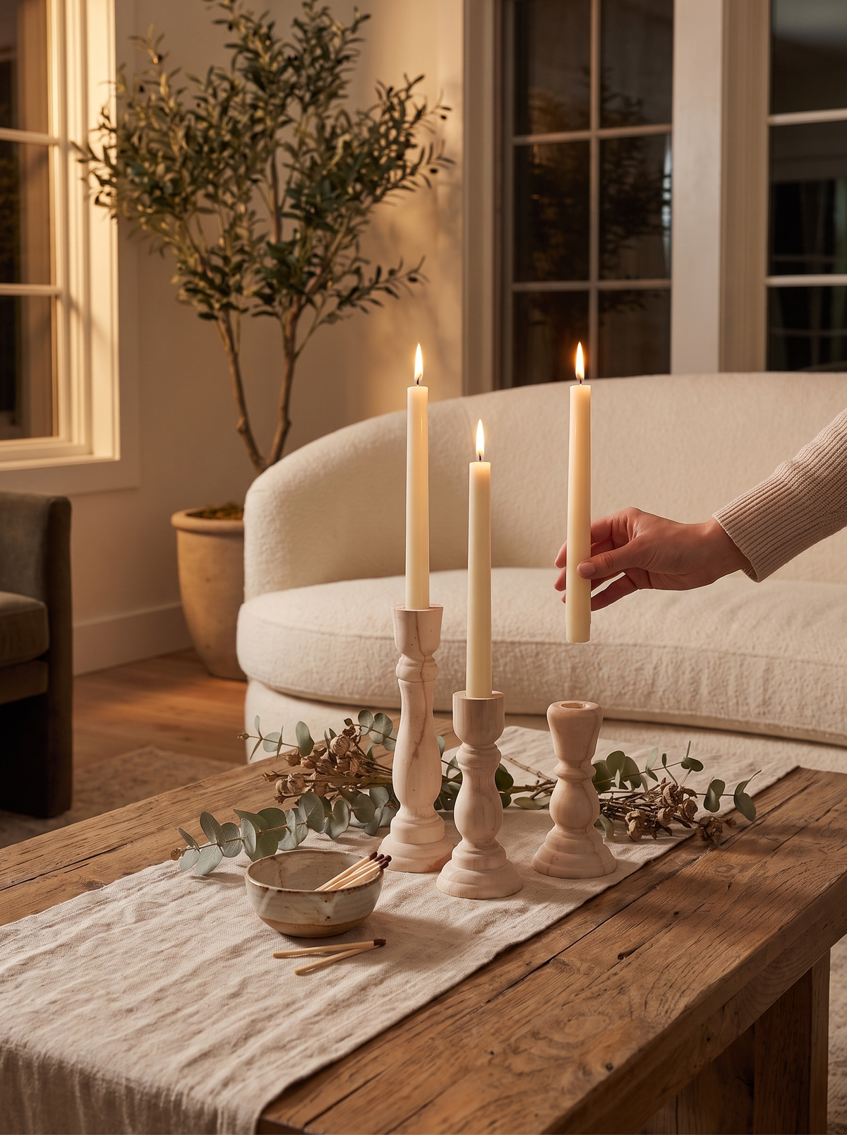 Unfinished Turned Candlestick: A Quiet Staple