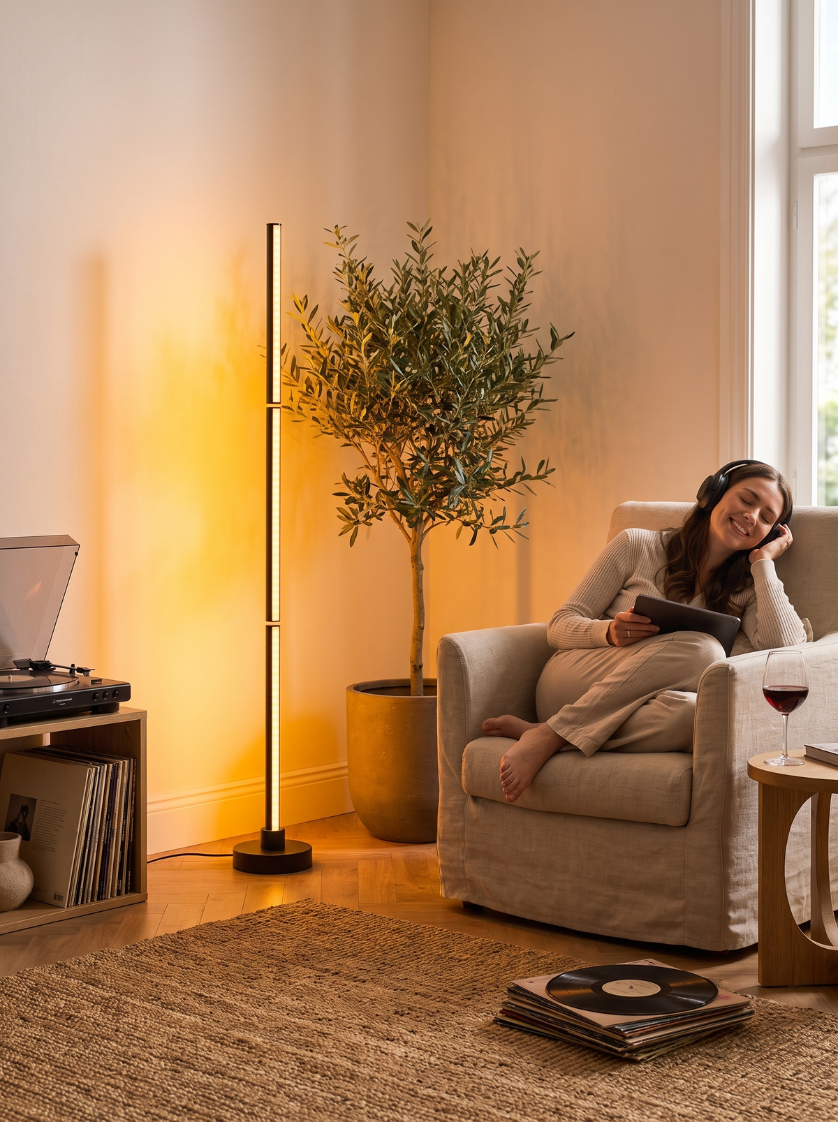 Music Sync LED Corner Lamp: Frame The Whole Space