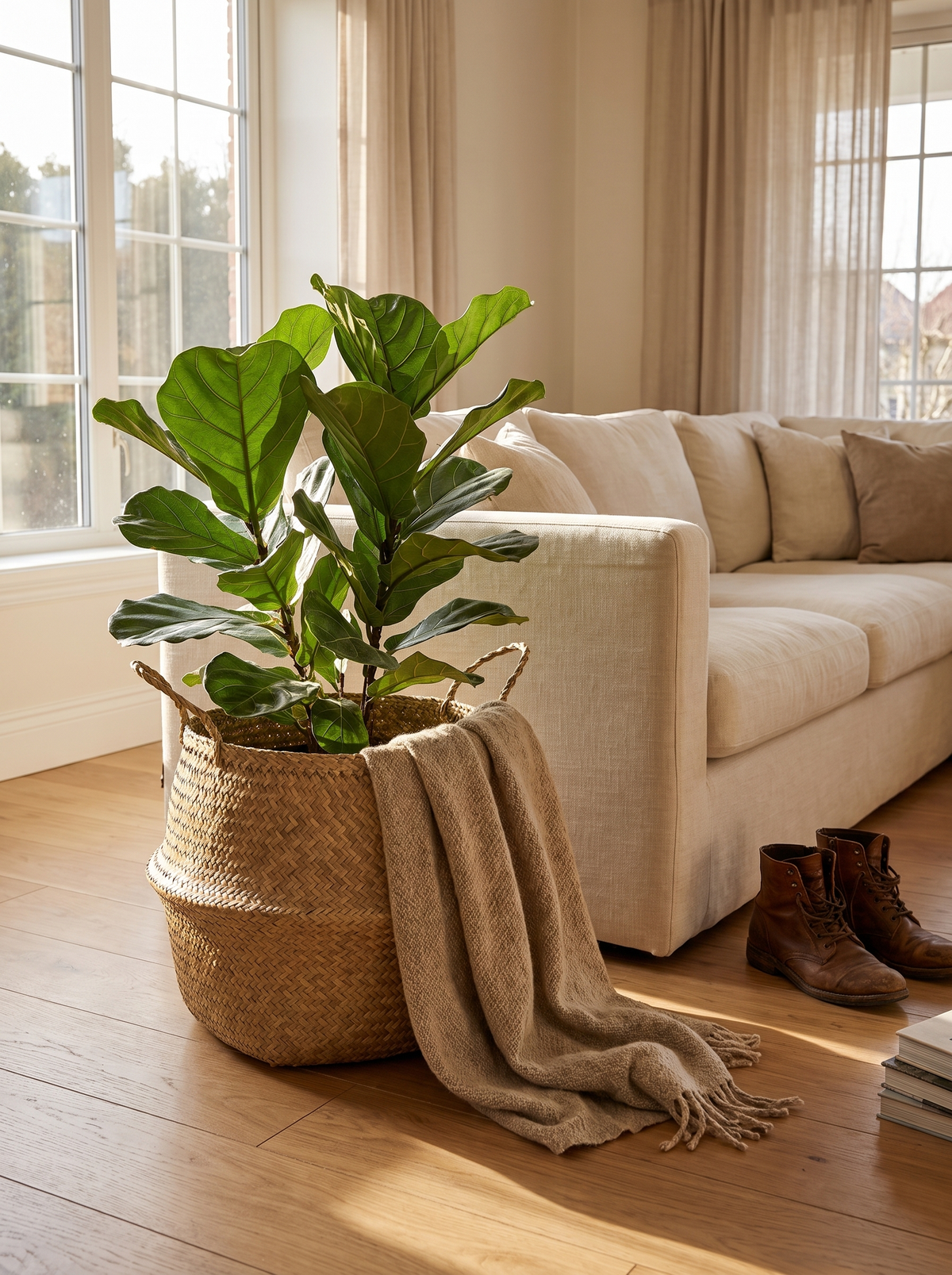 Seagrass Wicker Basket: Three Jobs, One Basket