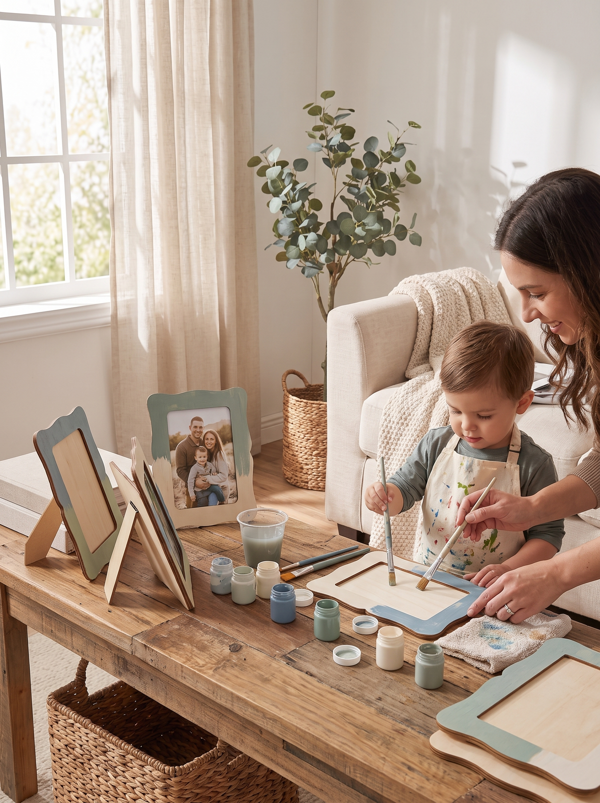 Unfinished Wooden Craft Photo Frames: Handmade Gifts That Mean More